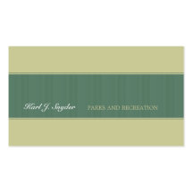 Classic Forest Green Business Cards
