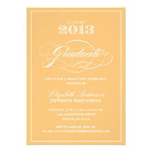 Classic Graduation Invitation