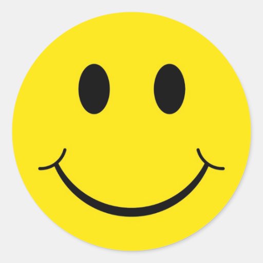Classic Happy Face Stickers