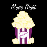 Classic Hot Buttered Popcorn Movie Poster posters