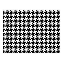 CLASSIC HOUNDSTOOTH Post Card