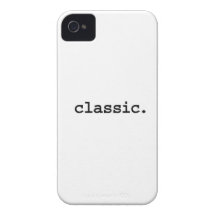 classic. iPhone 4 case