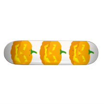 Classic Jack-O-'Lantern Custom Skate Board