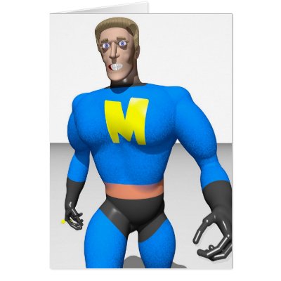 Classic M.I.M.E Man card by pterandon