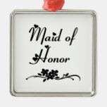 Classic Maid Of Honour Ornaments