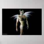 Classic Male Nude w/ Wings Print