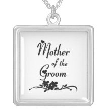 Classic Mother of the Groom Custom Necklace