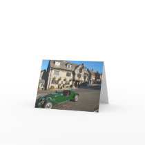 Classic Motor Car Greeting Card