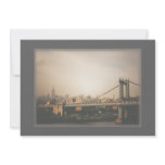 Classic New York City Skyline Wedding Invite