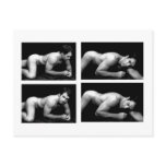 Classic Nude Male  (1) 2up Post Cards