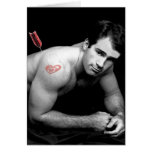 Classic Nude Man 2a - Valentine Card