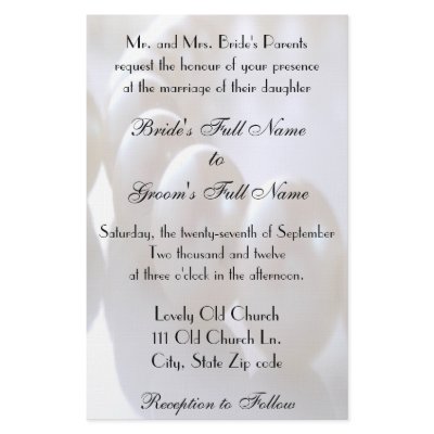 Classic Pearl Necklace Wedding Invitation by SialiciousStationary