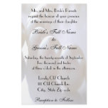 Classic Pearl Necklace Wedding Invitation stationery