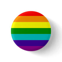 Classic pride flag (with cyan) button