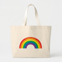 Classic Rainbow Canvas Bags