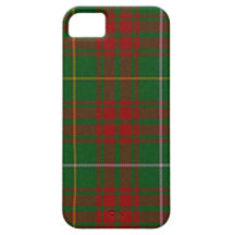 Classic Red and Green Tartan cover for iPhone iPhone 5 Case