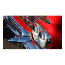 Classic Red Car Business cards