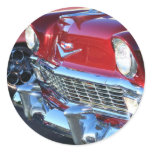 Classic Red Car stickers