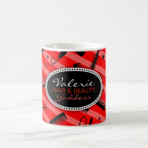 Classic Red Hair & Beauty Mugs