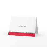 Classic Red with Black Dots Notecards