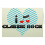 Classic Rock fan Greeting Card