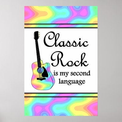 Classic Rock is my second language by kchippie