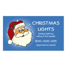 Classic Santa Business Card