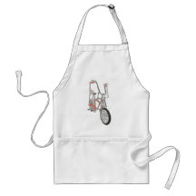 Classic Schwinn Orange Krate 60's Bike Bicycle Apron