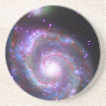 Classic Spiral Galaxy coasters