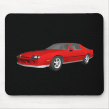 Classic Sports Car: 3D Model: Mouse Pads