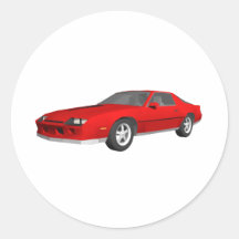 Classic Sports Car: 3D Model: Stickers