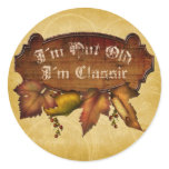 Classic Round Stickers