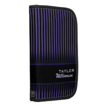 Classic Striped Smartphone Rickshaw Folio Folio Planner