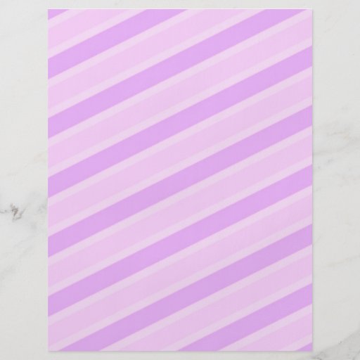 Classic Stripes Pink Candy girly backgrounds Custom Flyer