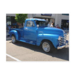 classic truck post card