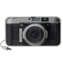 Classic Vintage Camera Case Cover Travel Speakers