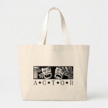 Classical Actor Canvas Bag