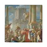Classical Construction Scene Magnets