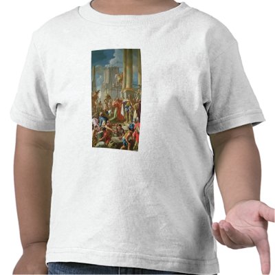 Classical Construction Scene Tshirt by bridgemanart