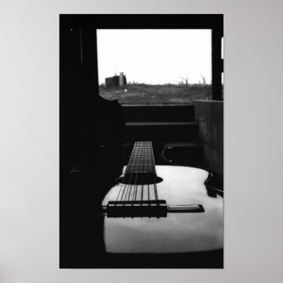 Classical Guitar, 1984 Print by sydwdn