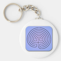Classical Labyrinth Keychains