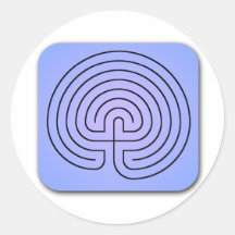 Classical Labyrinth Stickers