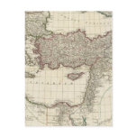 Classical Map of Rome Post Cards