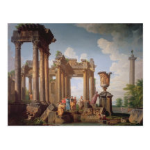 Classical Scene Postcard
