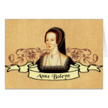 Classique d'Anne Boleyn Carte De Vœux