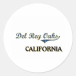 Classique de ville de Del Rey Oaks la Californie Autocollants