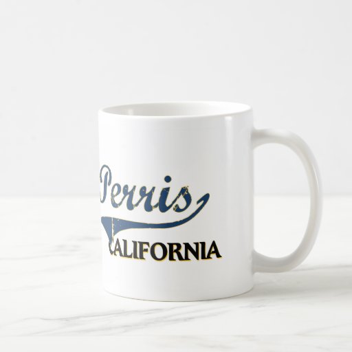 Classique de ville de Perris la Californie Mug
