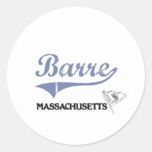 Classique de ville du Massachusetts de barre Adhésif