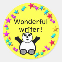 Classroom Reward  circle sticker
