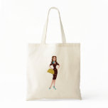 Classy and Snazzy Business Woman Canvas Bag